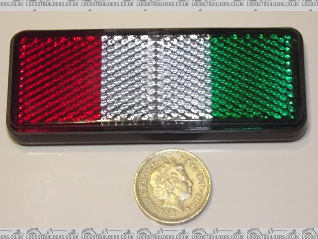 Italian Flag Reflector